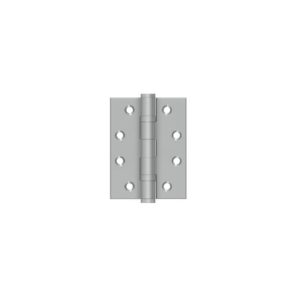 4 Height x 3 Width Stainless Steel Mortise Door Hinge 2BB Brushed Stainless Pair PR